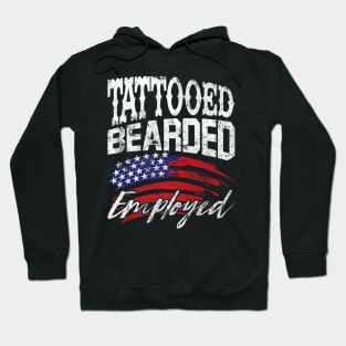 Tattooed Bearded Employed Hoodie